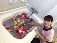 ニッケあすも市川　「BATH in ROSE バラの湯」の画像