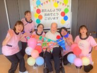 ニッケあすも市川　「祝☆100歳のお祝い」の画像